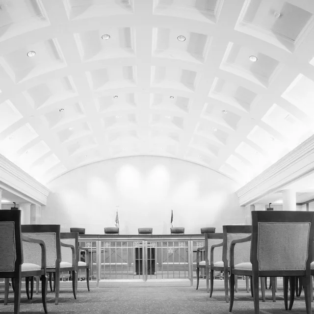 Iowa courtrooms cover